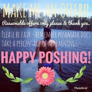 REASONABLE OFFERS WELCOME!